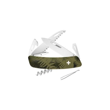 couteau suisse swiza C05, silva, vert, 12 fonctions