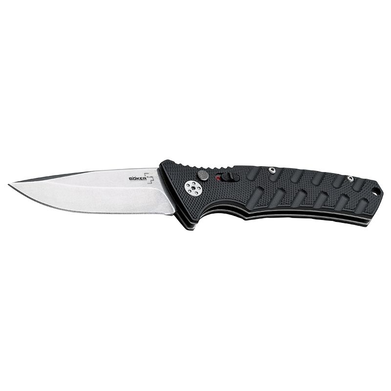 couteau boker Strike Spearpoint - Lame 85mm - Manche Aluminium – Clip