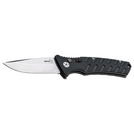 couteau boker Strike Spearpoint - Lame 85mm - Manche Aluminium – Clip