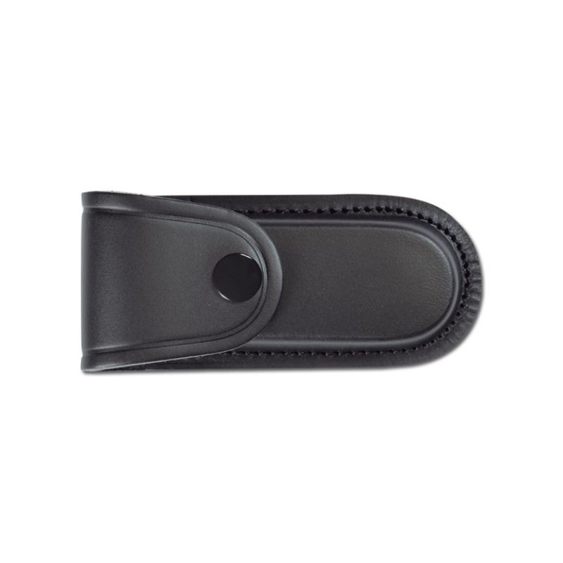 Etui Cuir moulé doublé noir – 130x56x16mm
