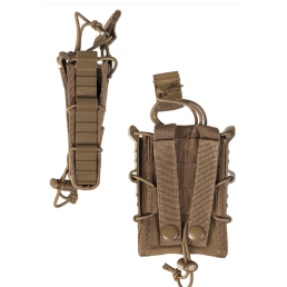 Porte-chargeur Single OPEN TOP Flex Dark coyote pas cher