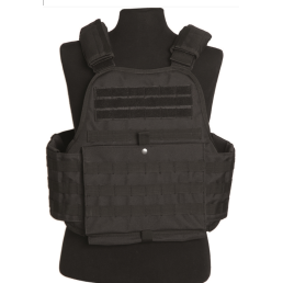 Gilet tactique CARRIER Plate Noir