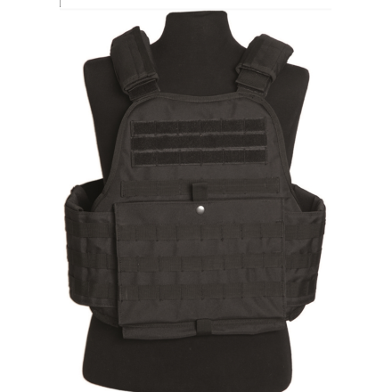 Gilet tactique CARRIER Plate Noir