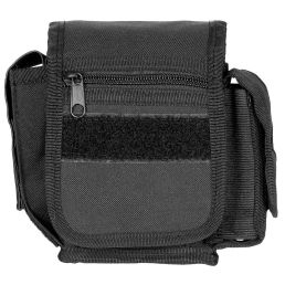 Poche ceinturon avec 3 compartiments Noir