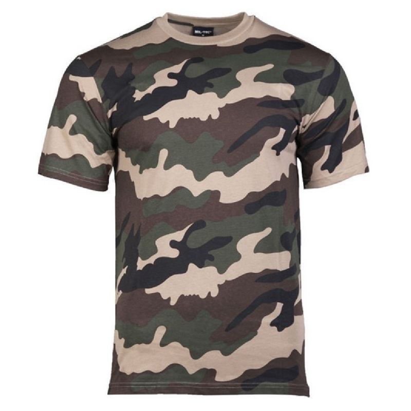 T-shirt camouflage CE