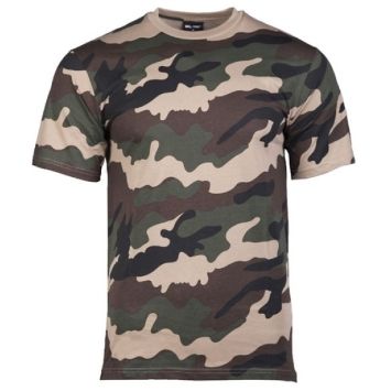 T-shirt camouflage CE