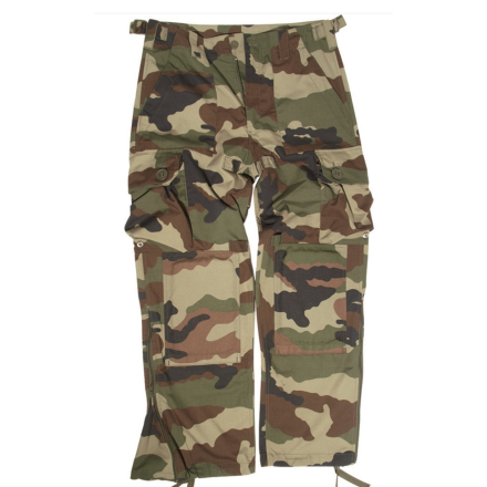 Pantalon militaire Guerilla commando Camouflage CE vue face