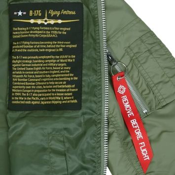 Bombers version été de la célèbre veste aviateur MA1