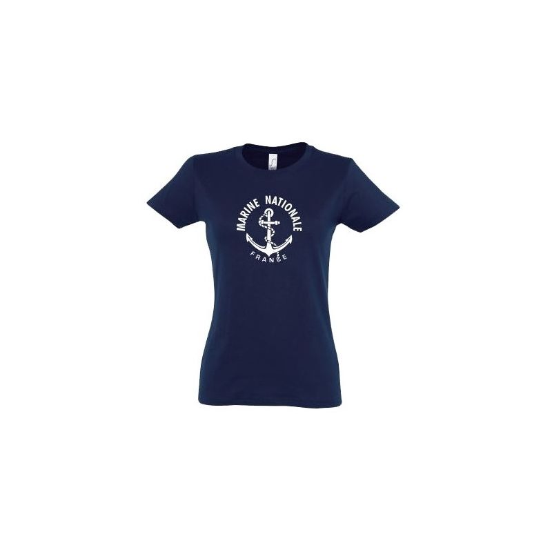 T-shirt Marine Nationale Femme