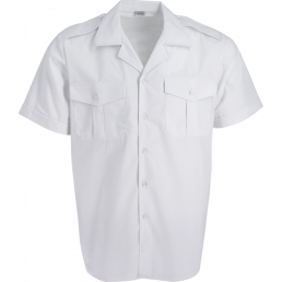 Chemisette blanche de cérémonie DMB, vue de face