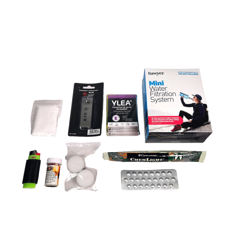 KIT de survie Eau Feu