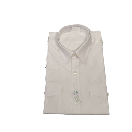 Chemise blanche manches courtes