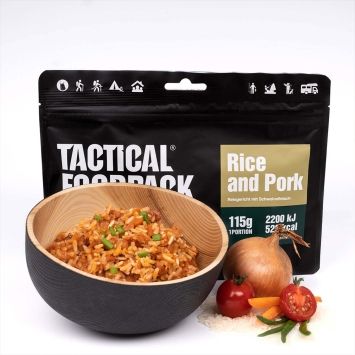 Porc au riz sauce tomate Tactical Foodpack