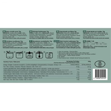 Soupe au poulet et aux nouilles épicée 100% naturelle Tactical Foodpack meilleur prix