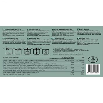 Curry de poisson et riz Tactical Foodpack pas cher