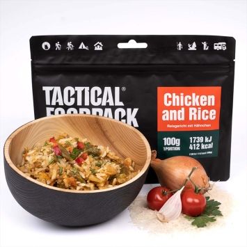 Poulet et riz Tactical Foodpack