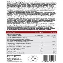 Acheter En-cas Viande de boeuf séchée Tactical Foodpack