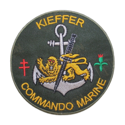 Écusson brodé Commando Marine KIEFFER