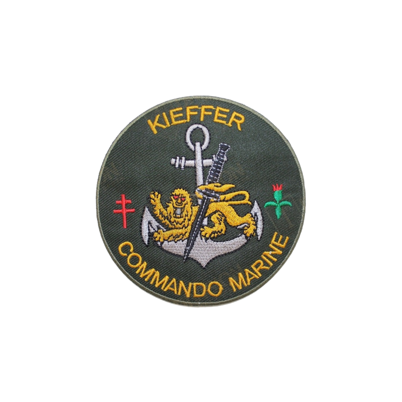 Écusson brodé Commando Marine KIEFFER