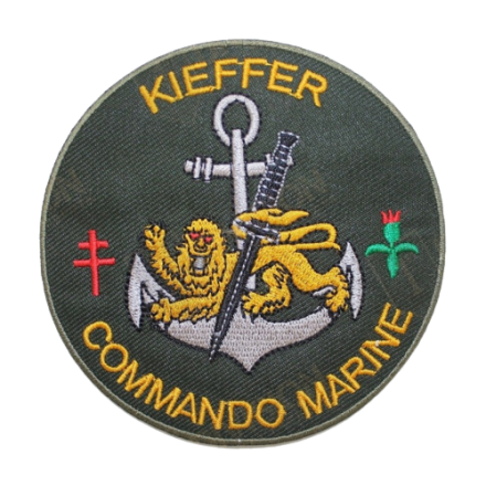 Écusson brodé Commando Marine KIEFFER
