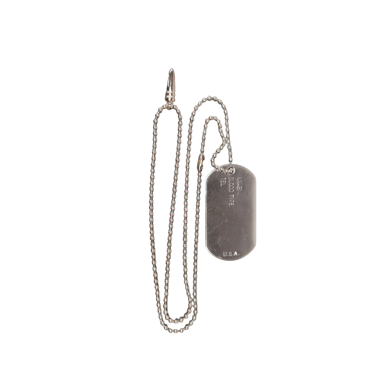 Plaque d'identité militaire US