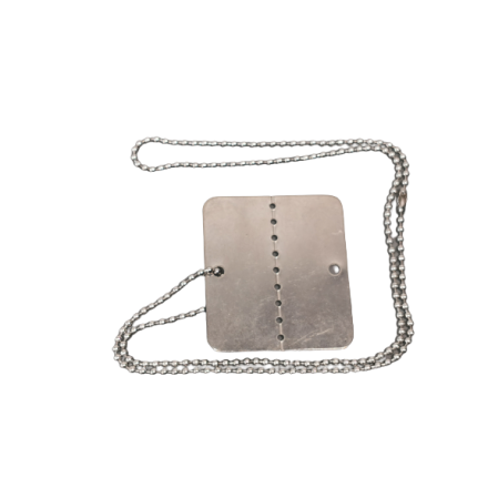 Plaque d'identité militaire Armée Française