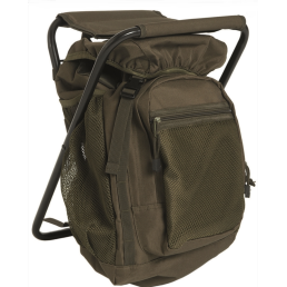 Sac à dos avec tabouret vert