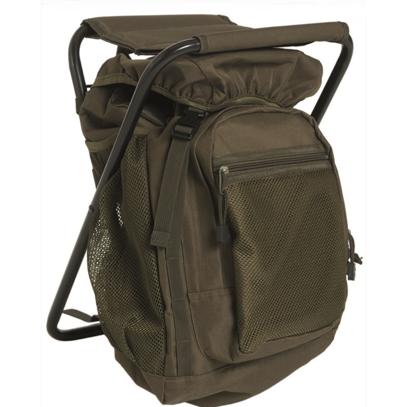 Sac à dos avec tabouret vert