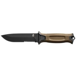 Couteau GERBER Strongarm Lame mixte COYOTE avec étui