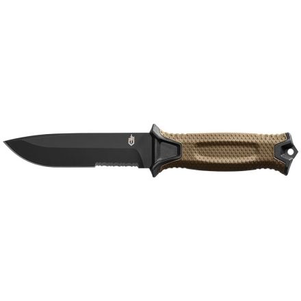 Couteau GERBER Strongarm Lame mixte COYOTE avec étui