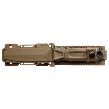 Couteau GERBER Strongarm Lame mixte COYOTE avec étui