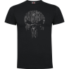 T-shirt Punisher balles Noir