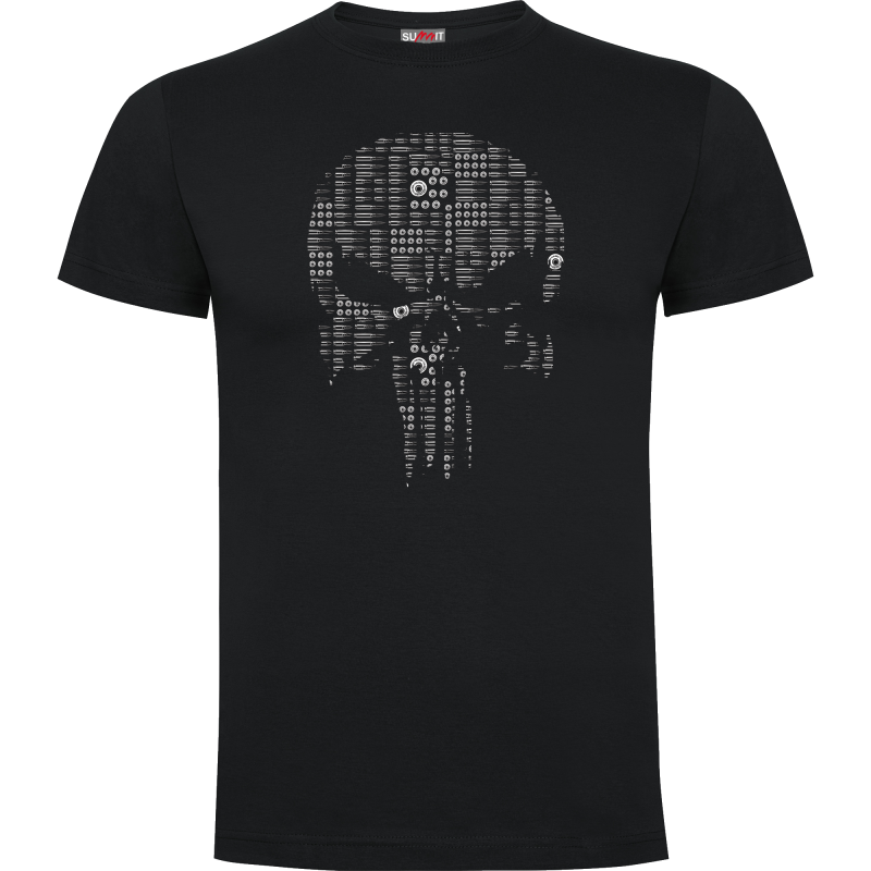 T-shirt Punisher balles Noir
