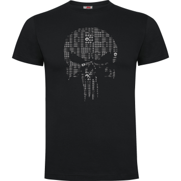 T-shirt Punisher balles Noir