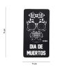Écusson 3D PVC Dia de Muertos