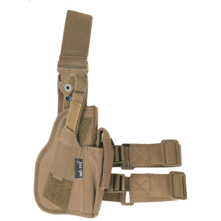Holster de cuisse 2 sangles avec porte-chargeur MIL-TEC vert