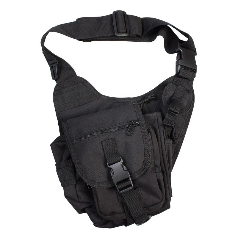 Sacoche bandoulière tactique 7L  noire