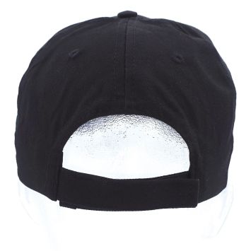 Casquette réglable noire 100% coton "SÉCURITÉ"