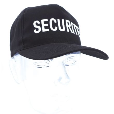 Casquette brodée SECURITE