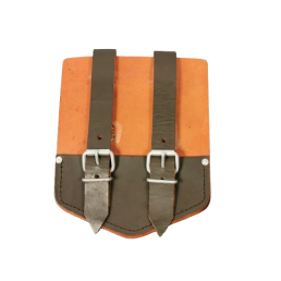 Housse de pelle en cuir origine Armée Allemande