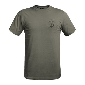 T-shirt Strong Armée de Terre Vert olive