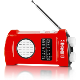 DURONIC Ecohand Radio et Lampe torche sans pile