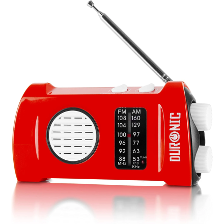 DURONIC Ecohand Radio et Lampe torche sans pile