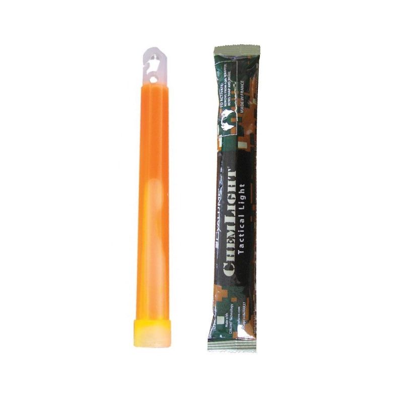 Cyalume® 15 cm, 12 heures orange