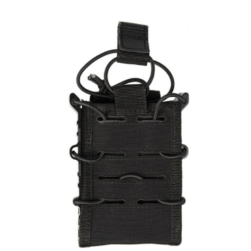 Porte-chargeur Single OPEN TOP Flex noir