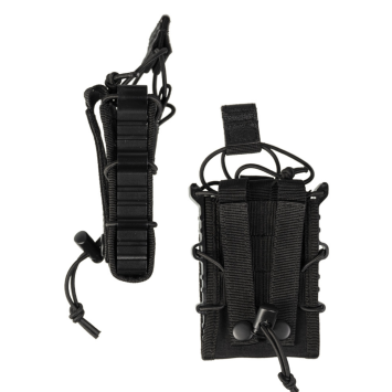 Porte-chargeur Single OPEN TOP Flex noir