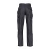 pantalon militaire bdu parks noir, vue de dos
