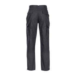 pantalon militaire bdu parks noir, vue de dos