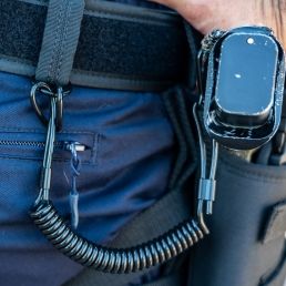 Dragonne réglementaire Kevlar Noire