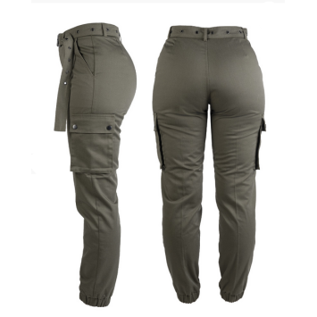 Pantalon militaire F2 femme vert